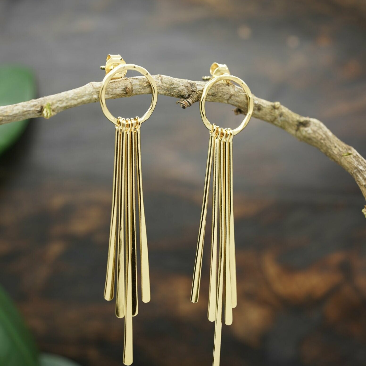 hängeohrringe, boho ohrringe, ethno ohrringe, ohrringe gold, gold ohrringe, ohrringe vergoldet, ohrringe silber vergoldet 