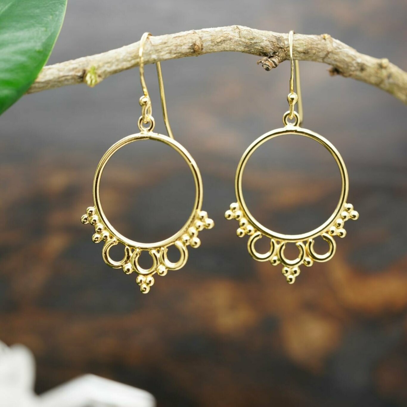 creolen ohrringe, boho ohrringe, ethno ohrringe, tribal ohrringe, ohrringe gold, gold ohrringe, ohrringe vergoldet, ohrringe silber vergoldet, lomasi ohrringe