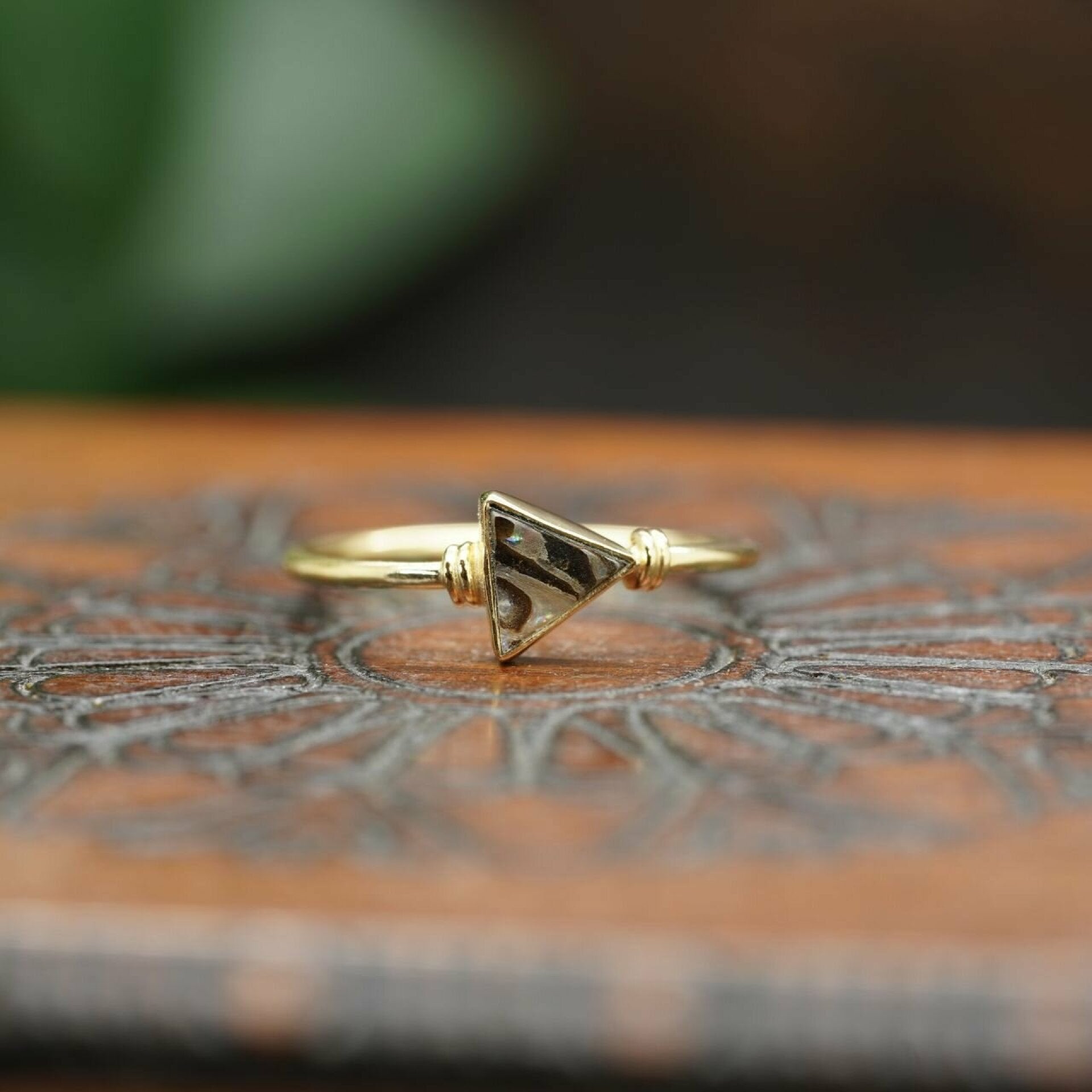 ring muschel gold, abalone muschel schmuck,  muschel ring, abalone muschel ring, muschel ring, ring muschel, vergoldeter ring