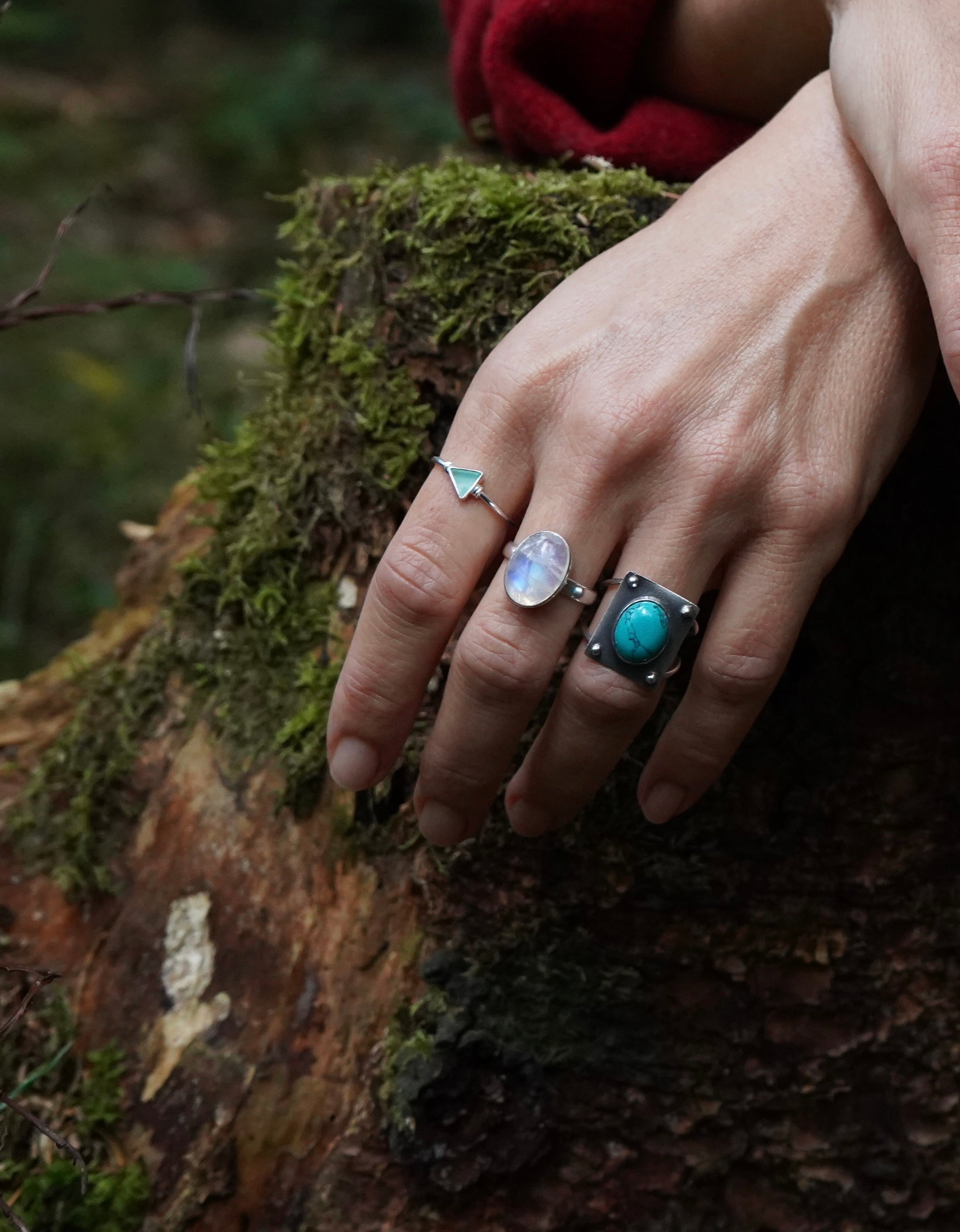 Mondstein Ring, ring mit edelstein, edelstein ring, ring edelstein, Kaya Ring