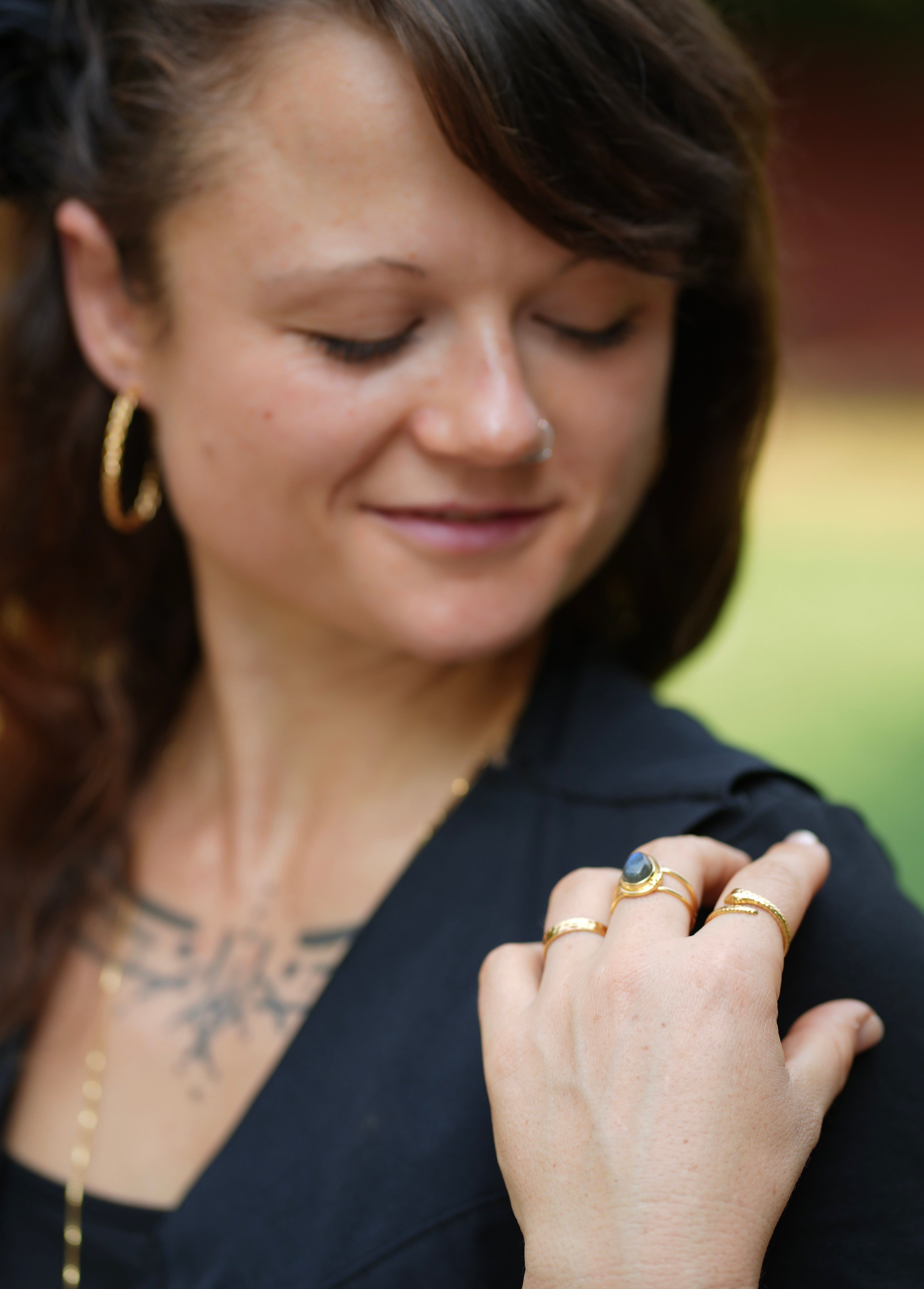 Schlangen Ring, Schlange Ring, Schlangen Ring Gold